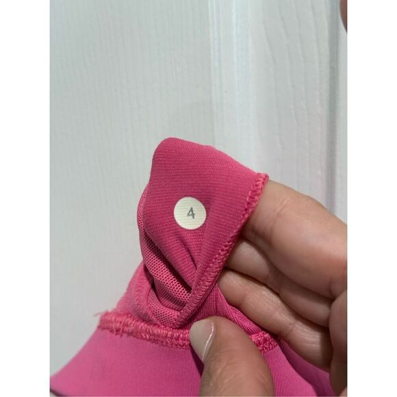 Lululemon Raspberry Extra Support Sports Bra Women's Size 4 - Picture 3 of 9